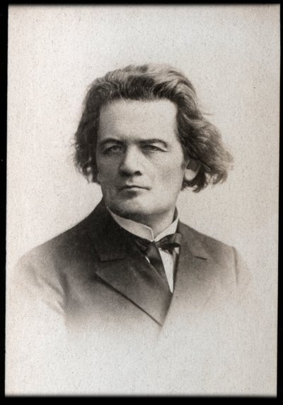 Portrait of Anton Rubinstein by French Photographer